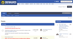 Desktop Screenshot of forums.footballguys.com