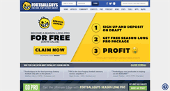 Desktop Screenshot of footballguys.com